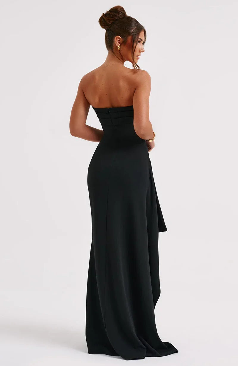 Elodie | Women’s Maxi Dress Off-Shoulder Floral Print for Summer Events 5