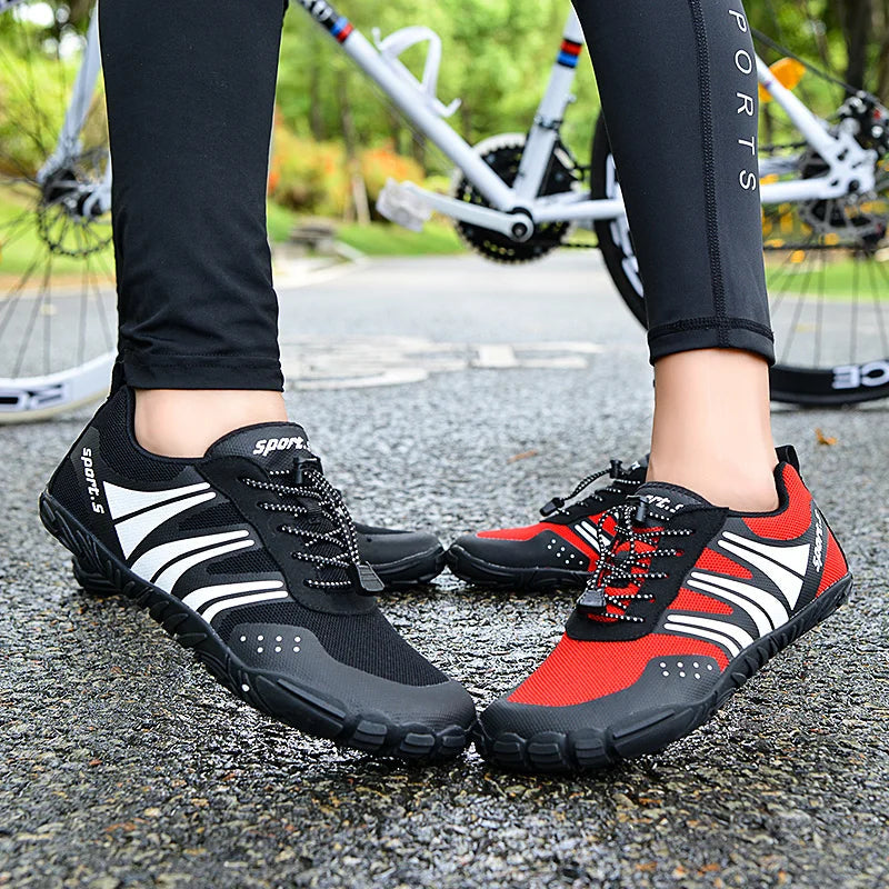 Lightweight Cycling Shoes for MTB and Road Biking – Ergonomic Design, Non-Slip Sole, Breathable Mesh, Unisex Sizes 2
