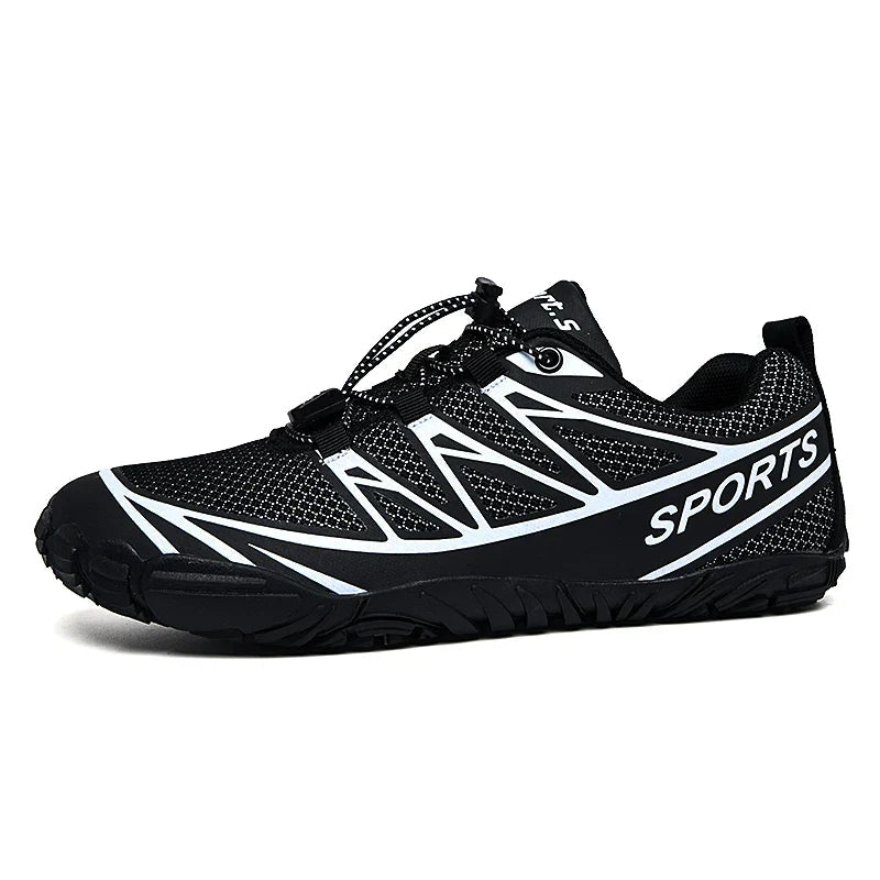 Lightweight Cycling Shoes for MTB and Road Biking – Ergonomic Design, Non-Slip Sole, Breathable Mesh, Unisex Sizes 5